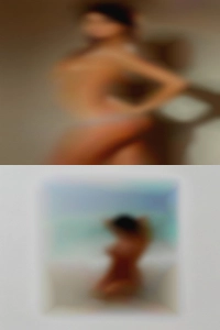 Asks nude for a favor.